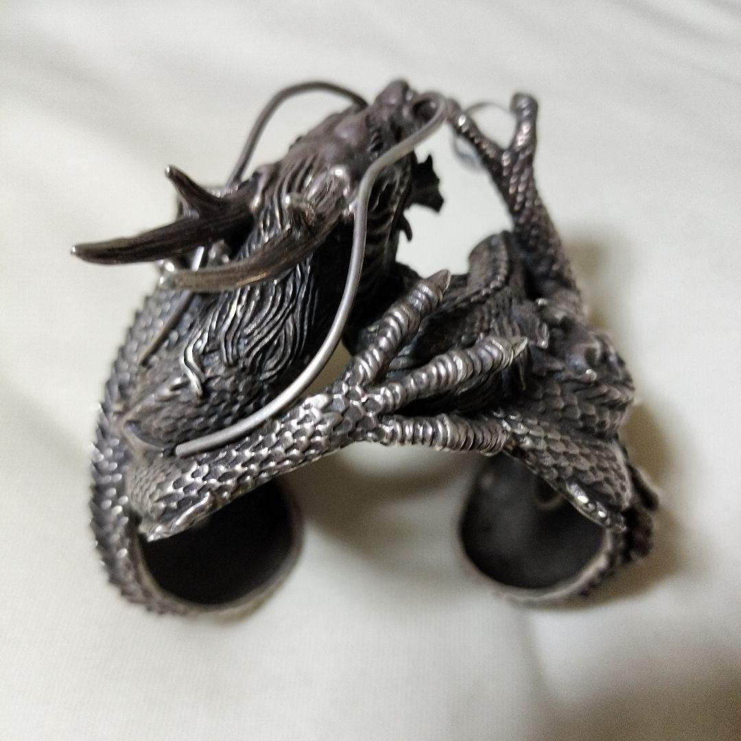 (sahara)ドラゴンモチーフ 925シルバー バングル