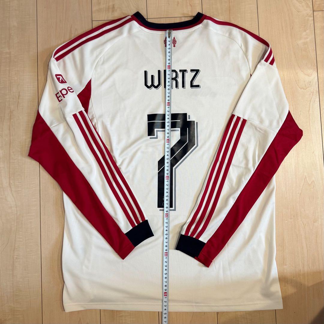 リヴァプール リバプール 25/26 アウェイ 長袖ユニフォーム XLヴィルツ