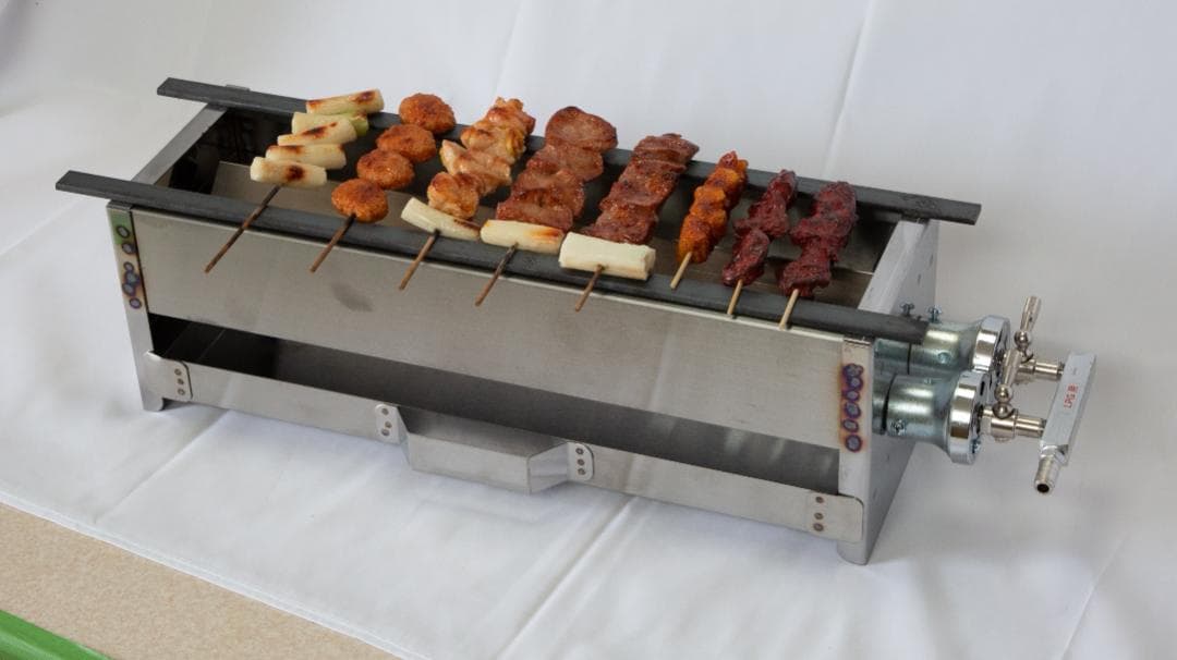 売れてます ♪ やきとり 焼器台 串焼き鳥鶏丼 キャンピングカー 模擬店