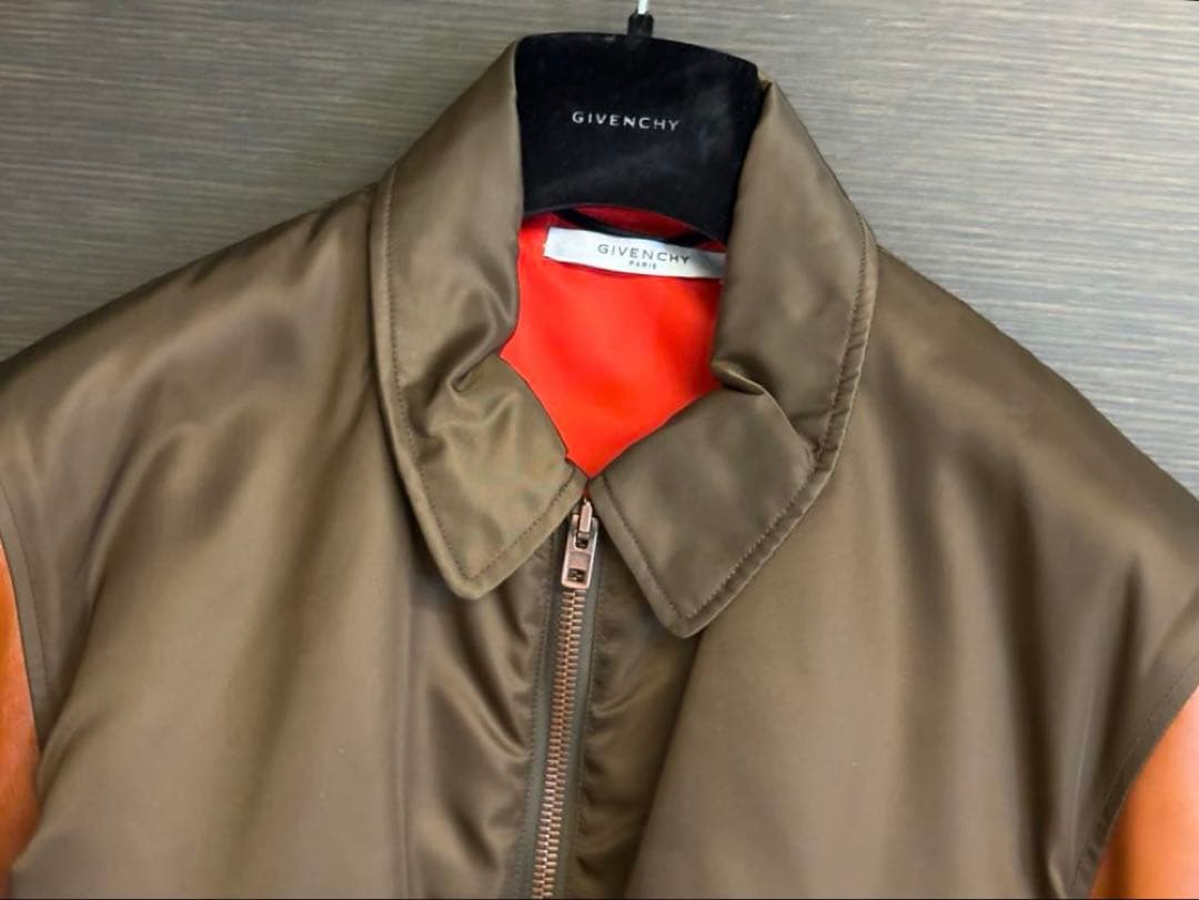 【最終価格45,000円】新品　ジバンシー　￼レザー切替ジャケットL相当