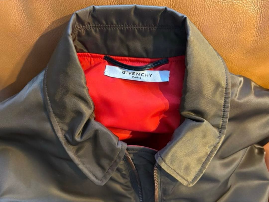 【最終価格45,000円】新品　ジバンシー　￼レザー切替ジャケットL相当