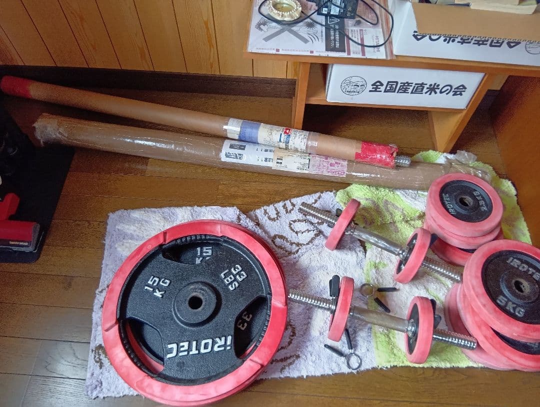 iROTEC アイロテック　ダンベルセット　大阪直接引き取り限定でお願いします。