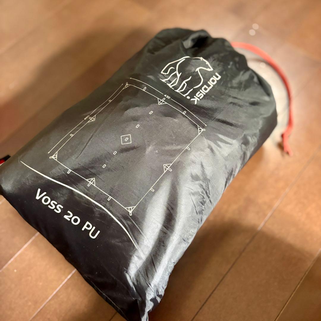 Nordisk VOSS 20 PU + ポール4本セット