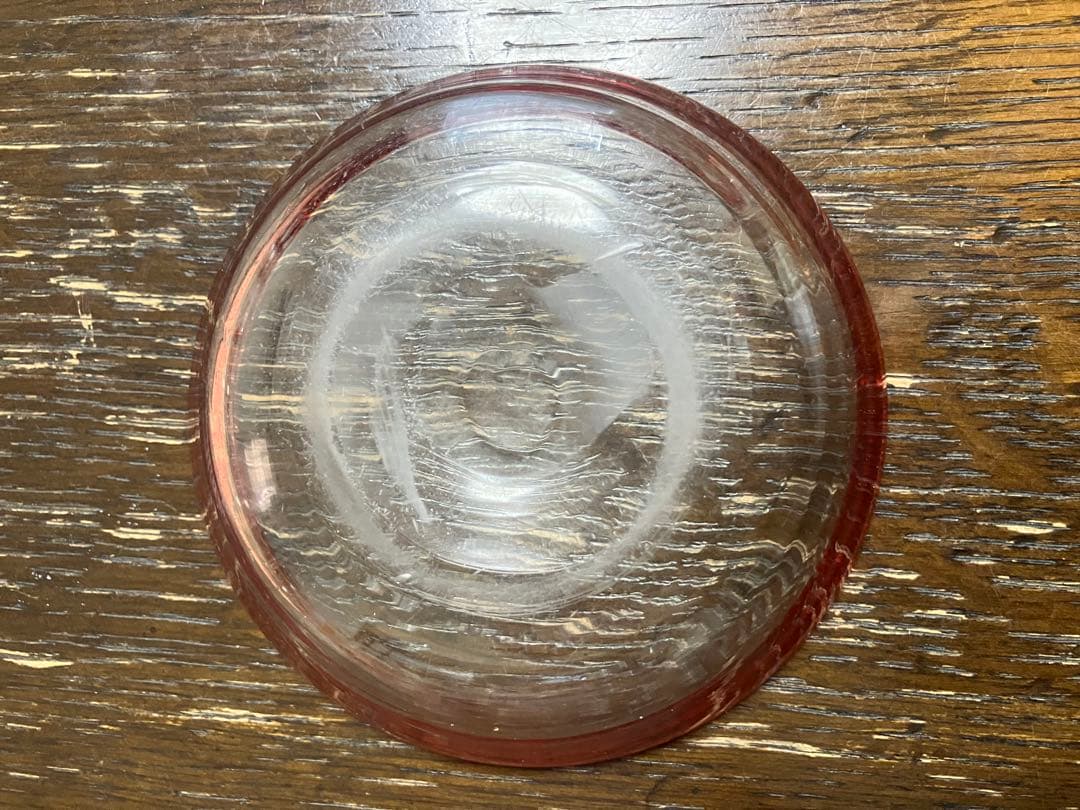 大正〜昭和の時代 昭和レトロ 大正浪漫　吹きガラス　ガラス鉢　5枚