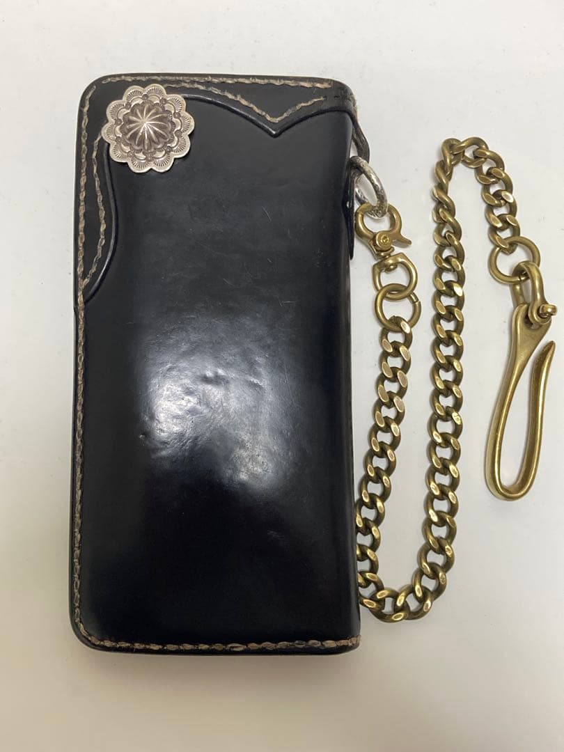 THE FLAT HEAD コードバン　財布　ウォレット　シルバー925 廃盤品