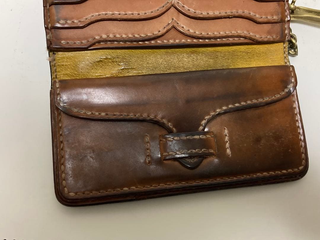 THE FLAT HEAD コードバン　財布　ウォレット　シルバー925 廃盤品