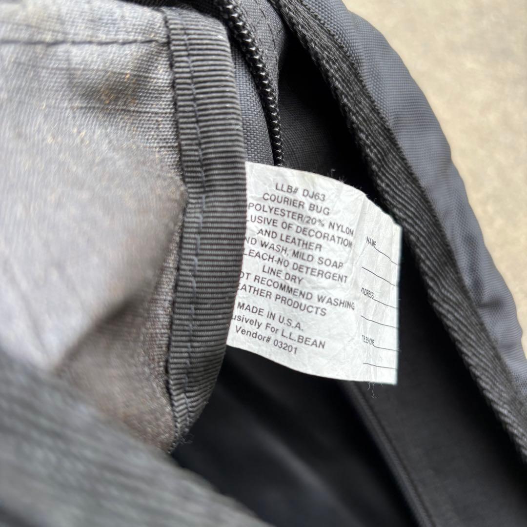 美品 L.L.BEAN USA製 希少　メッセンジャーバッグ