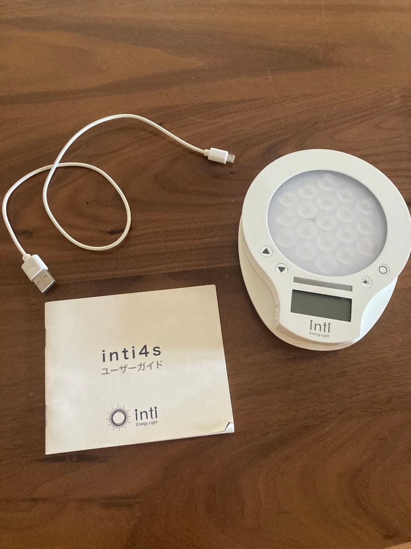 inti4s 光で起きる目覚まし時計 inti Energy Light