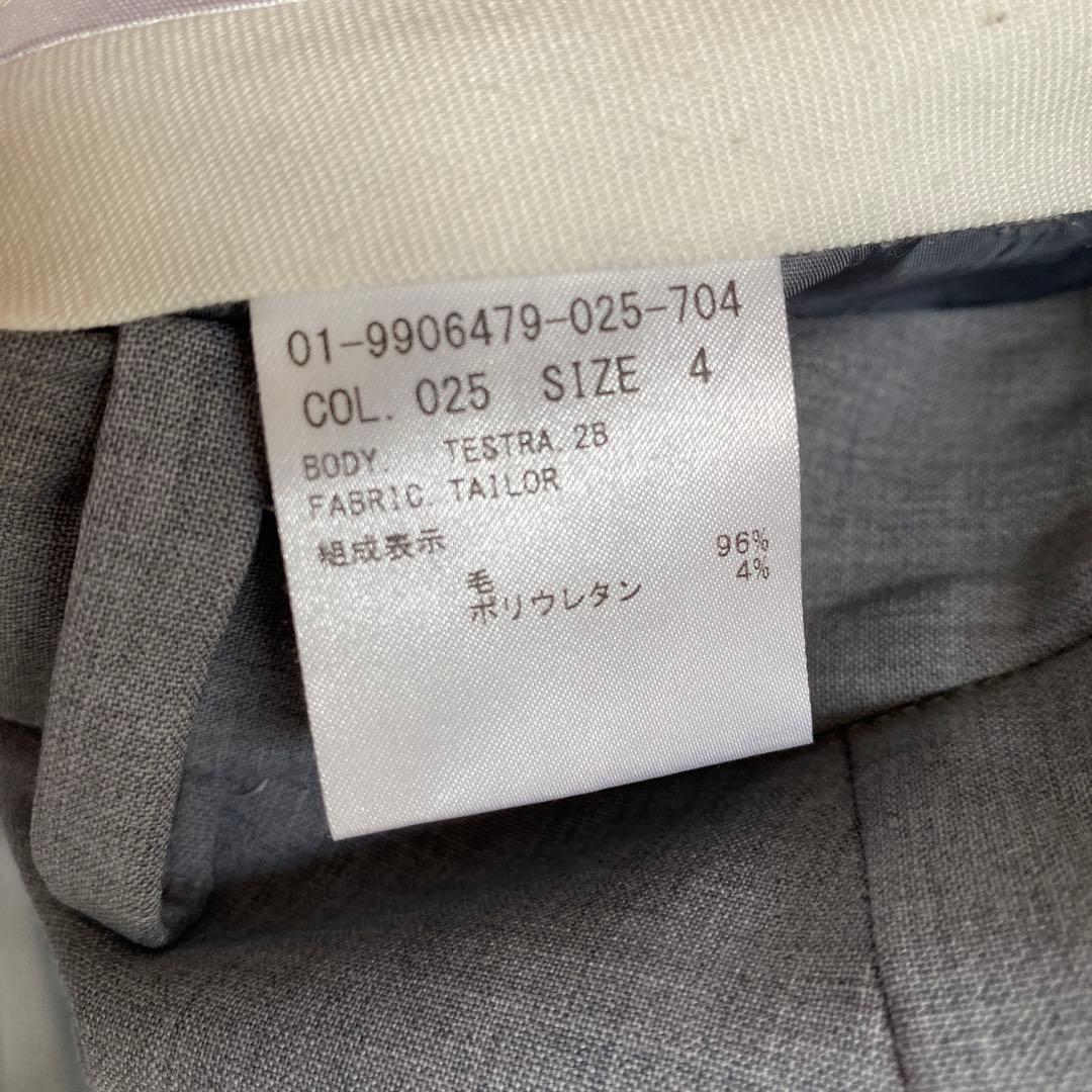 セオリー　スーツ上下　ライトグレー