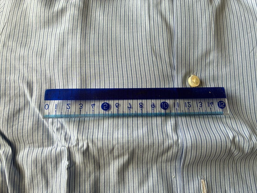 LUIGI BORRELLI ルチアーノ ネイビー ストライピング 41