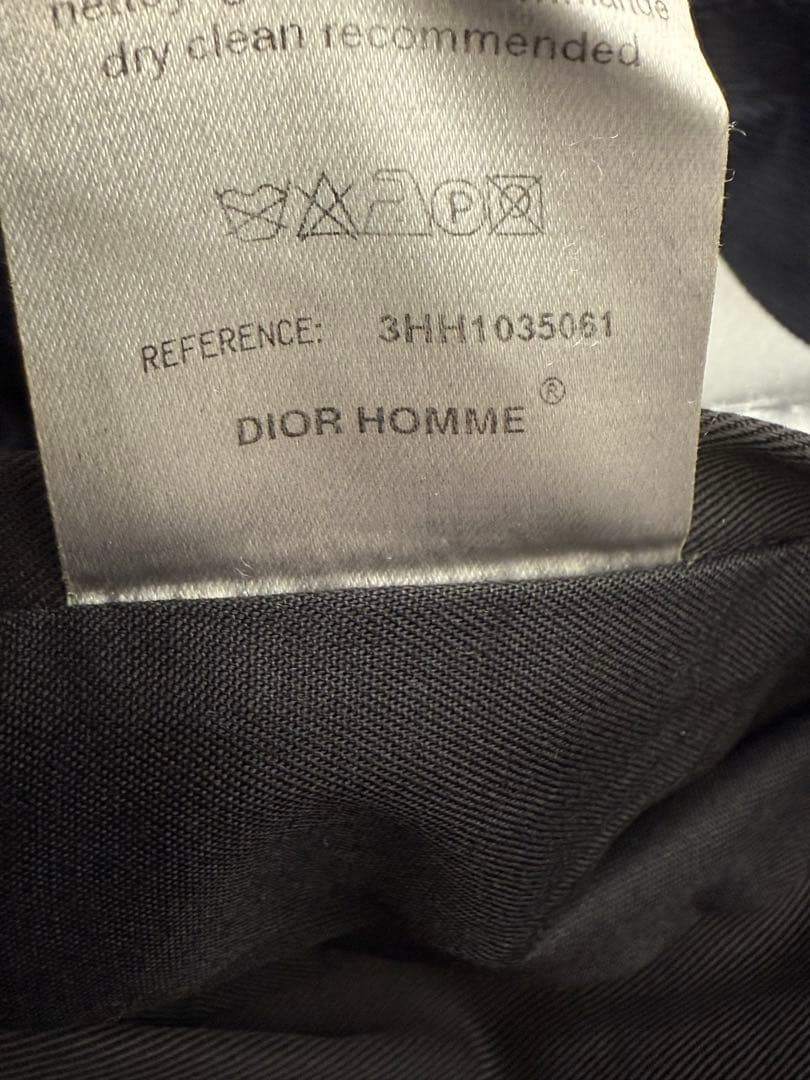 ディオールオム 03aw トレンチコート ラスター期