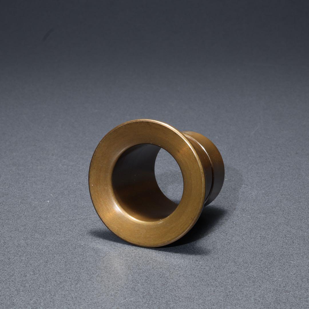 【茶道具】唐銅　皆具　秀峰　共箱　R1678