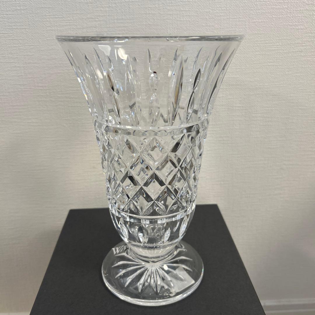 クリスタル花器　ウォーターフォード　