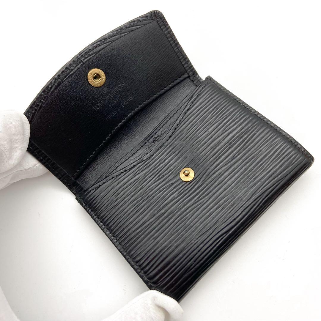 Kenルイヴィトン ケース エピ ポルトモネ サーンプル ノワール