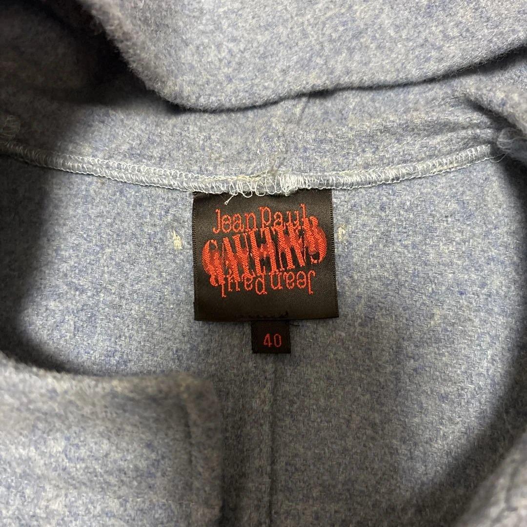 Jean Paul Gaultier ダッフルコート 40サイズ ブルーグレー