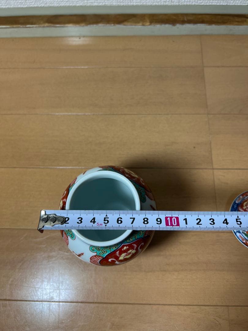 761古伊万里　沈香壺　金彩　未使用　有田焼