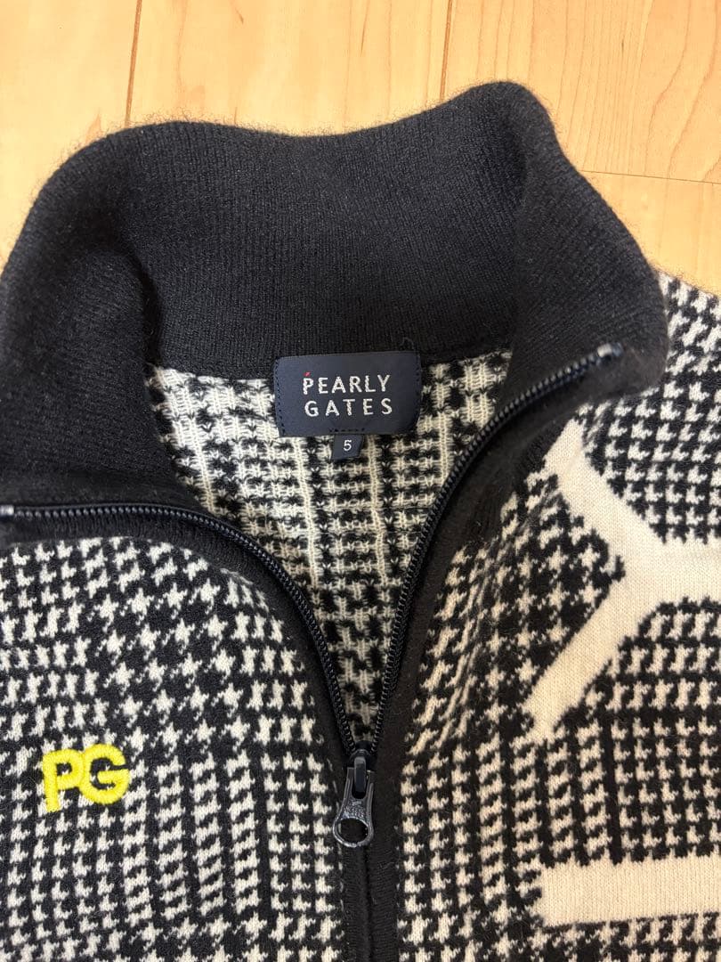 メンズパーリーゲイツ　ニットアウター5（L）カシミヤ100%