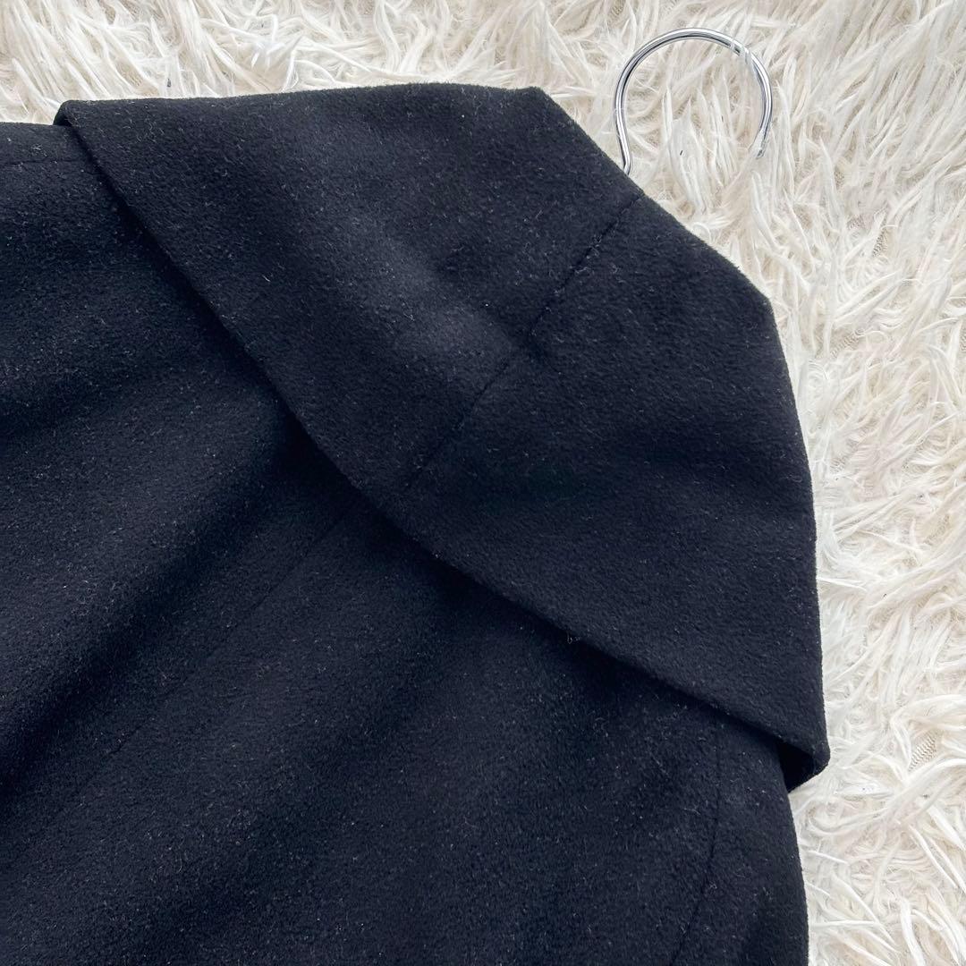 ✨良品✨ マックスマーラ 銀タグ ガウンコート ヴァージンウール100% 女優襟