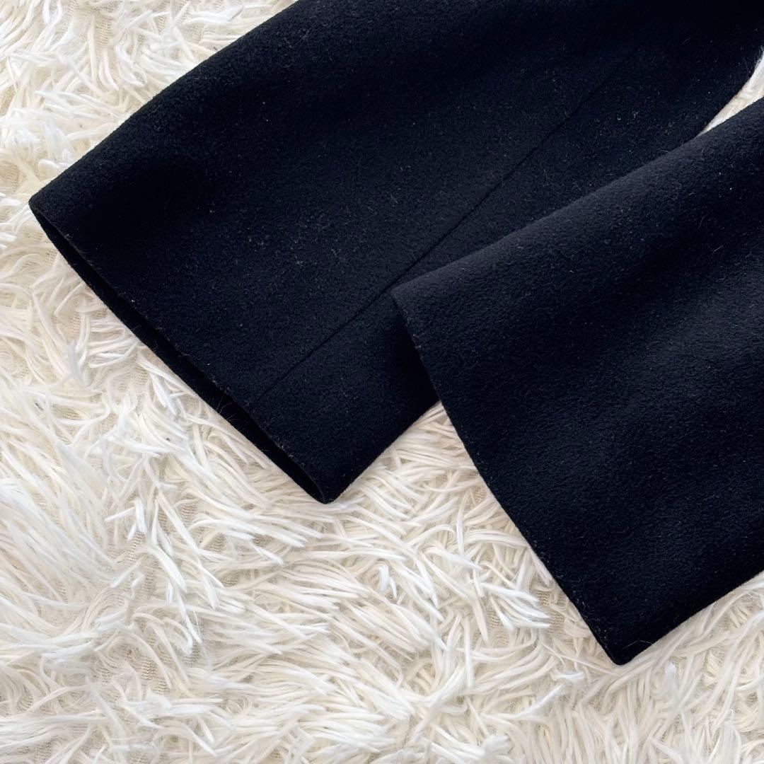 ✨良品✨ マックスマーラ 銀タグ ガウンコート ヴァージンウール100% 女優襟