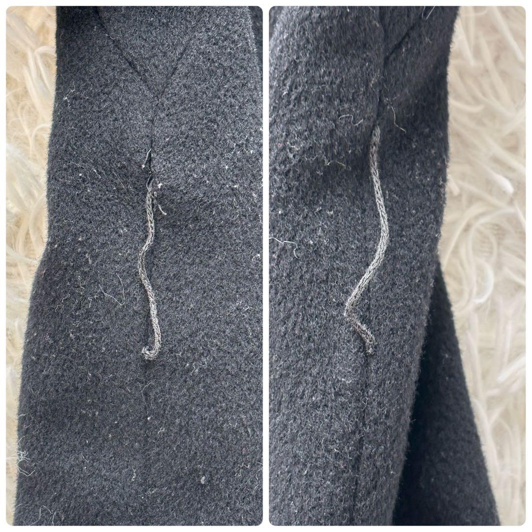 ✨良品✨ マックスマーラ 銀タグ ガウンコート ヴァージンウール100% 女優襟