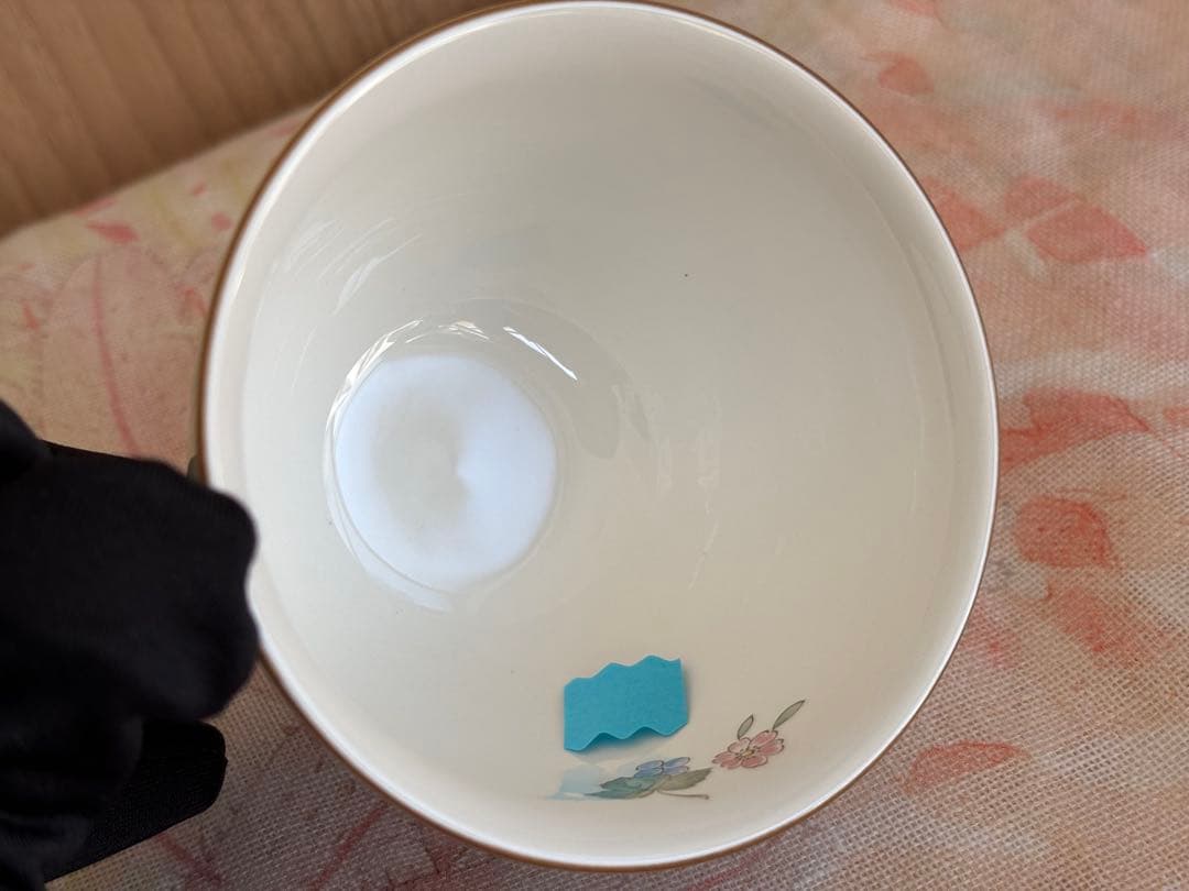 ノリタケ　クラフトーン　アイビーソング カップ＆ソーサー4客プレート2枚セット