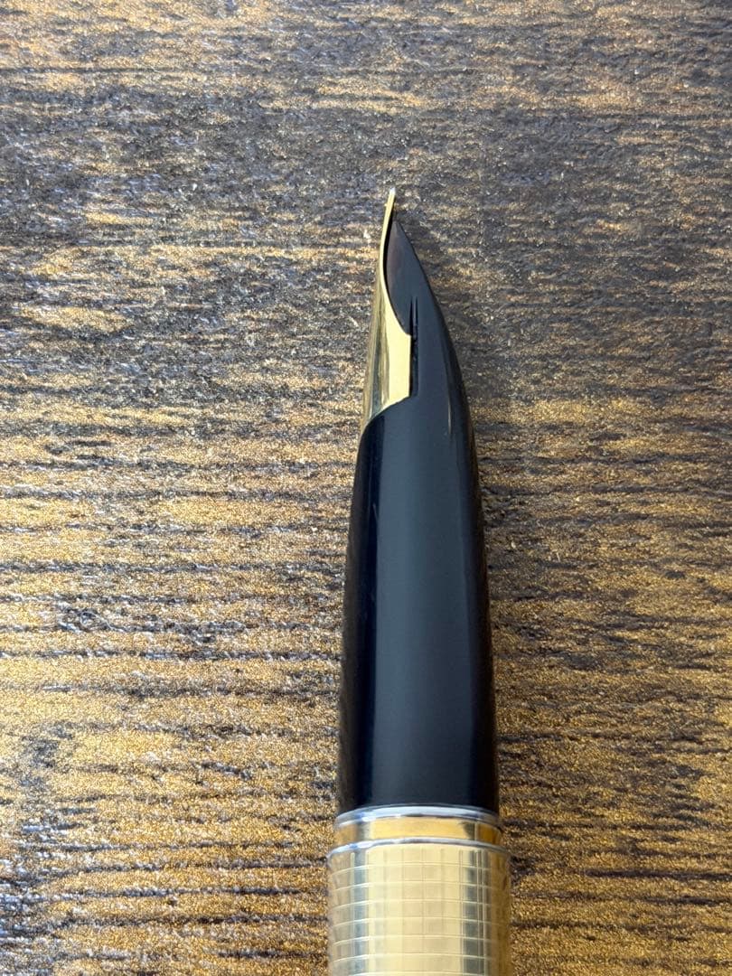 1960年代　14金張　エリート　ペン先18金　パイロット　万年筆　F