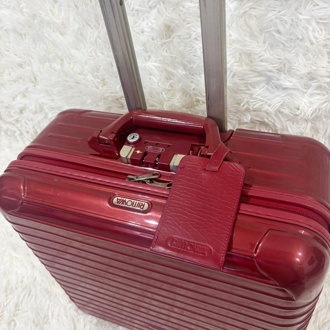 リモワ サルサデラックス キャリーケース 25L 2輪 機内持ち込み可 レッド