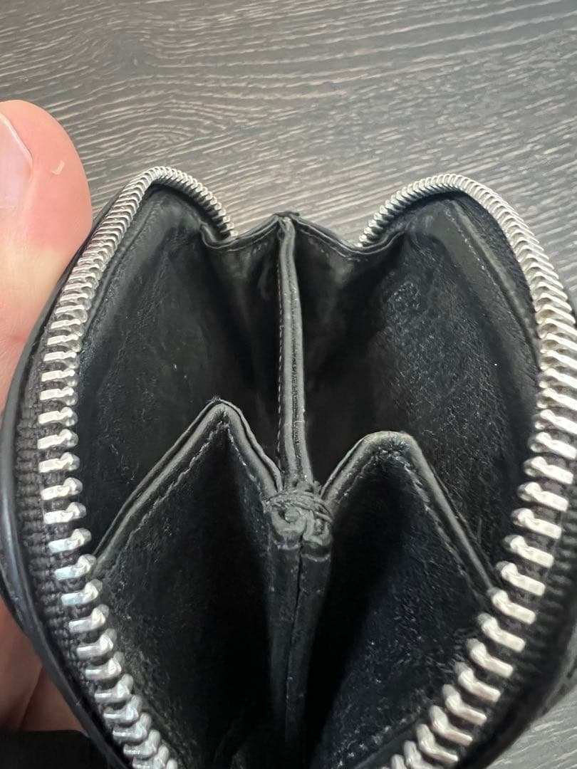 クロムハーツ COIN CASE ケース ダガー ラウンドジップレザー