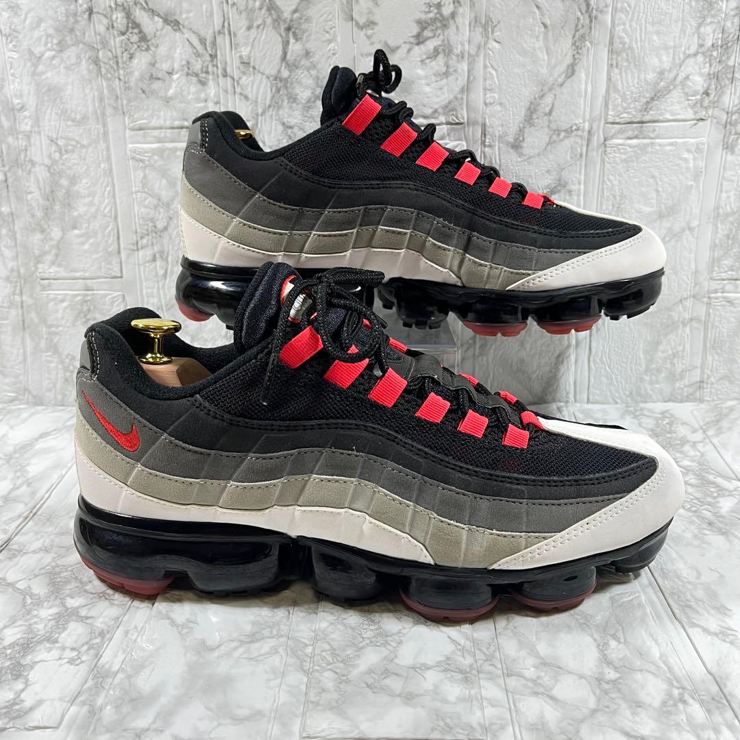 【美品】NIKEAIR VAPORMAX95 ホットレッド 27㎝