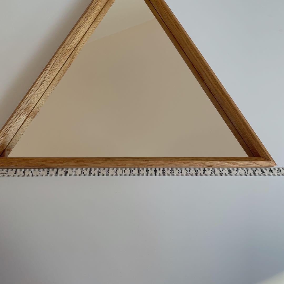 うだまさし サンカクミラーL 壁掛けサンカク