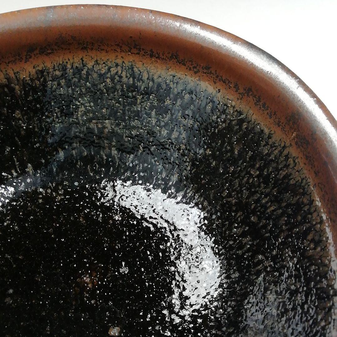 Ｗ２２３　茶碗　『古瀬戸焼』『十三代　山口小左エ門 作』　共箱　抹茶碗　茶道具