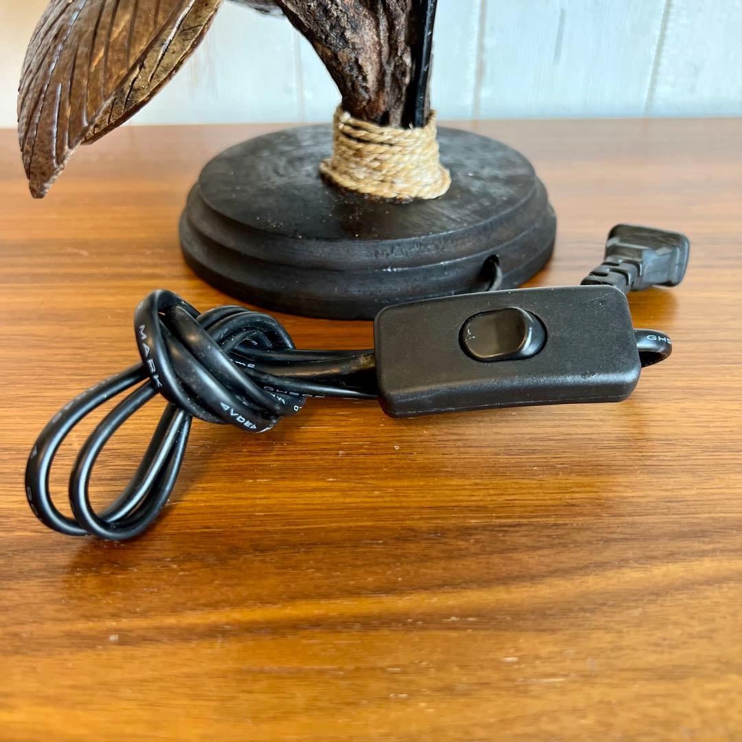 ヤシの木ライト⑥ ヤシの木ランプ ココナッツライト ココナッツランプ 卓上ライト