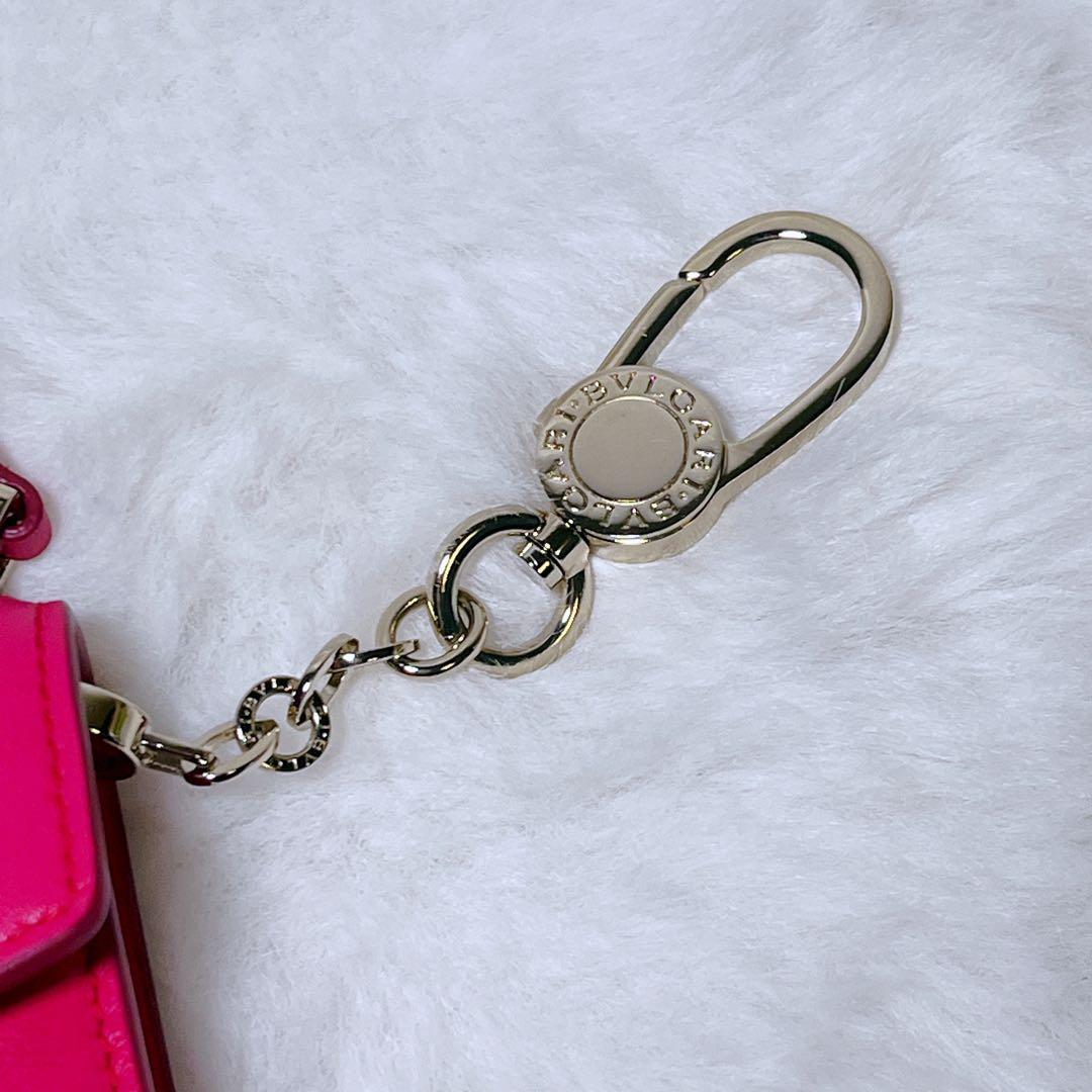 【美品】BVLGARI ブルガリ セルペンティ バッグチャーム キーホルダー