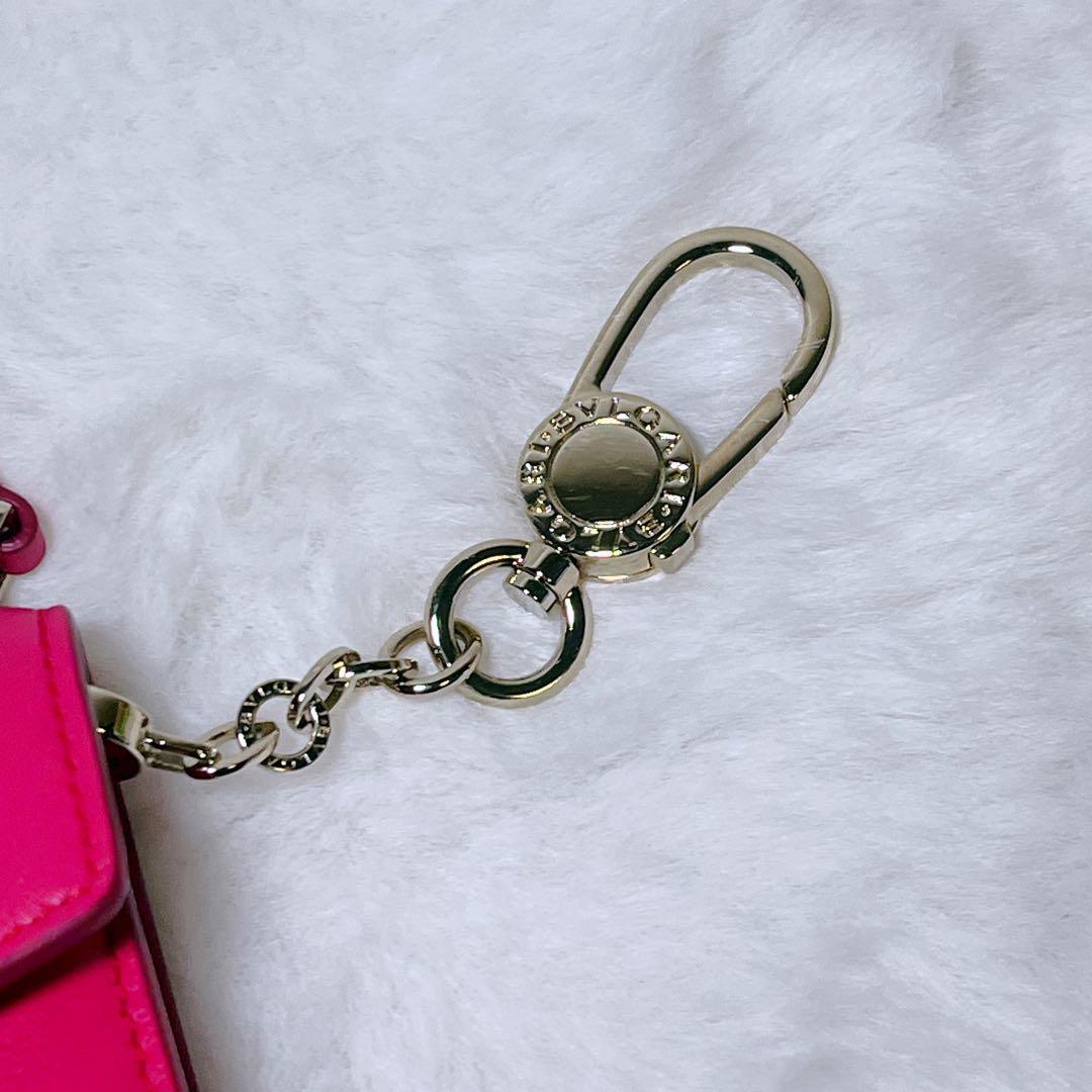 【美品】BVLGARI ブルガリ セルペンティ バッグチャーム キーホルダー