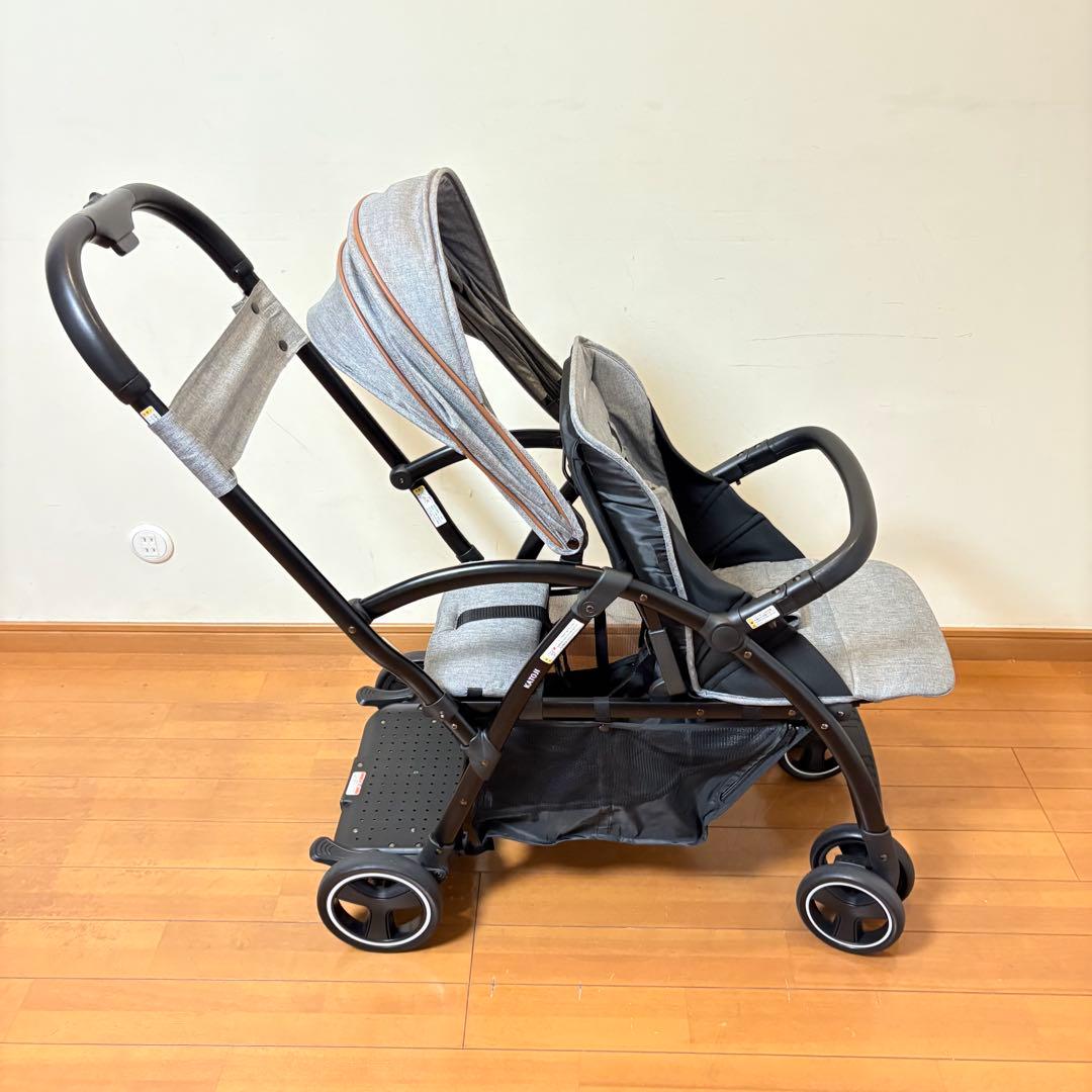 【美品・匿名配送】KATOJI 2人乗り ベビーカー 2-Seater