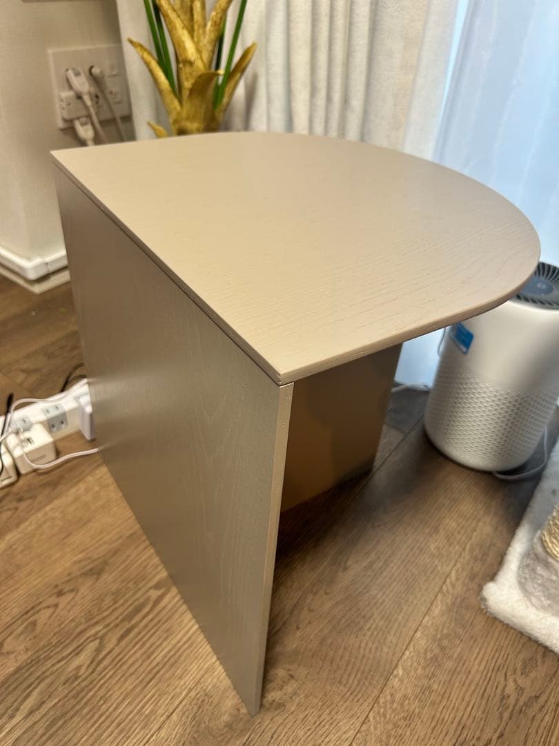 HalfMoon sidetable wood / ハーフムーン サイドテーブル