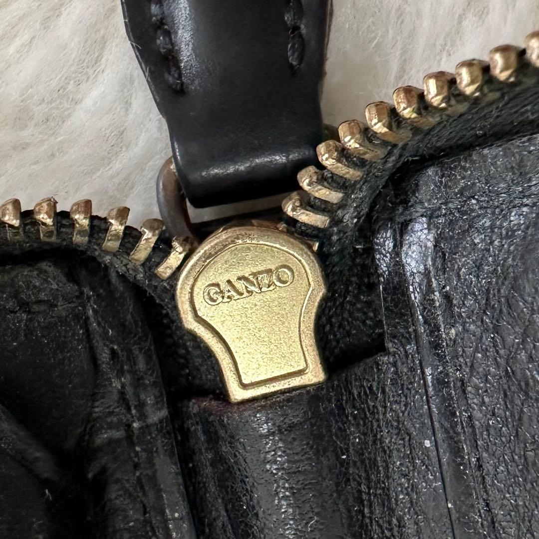 入手困難★GANZO 大阪店限定 シェルコードバン コンパクトジップウォレット