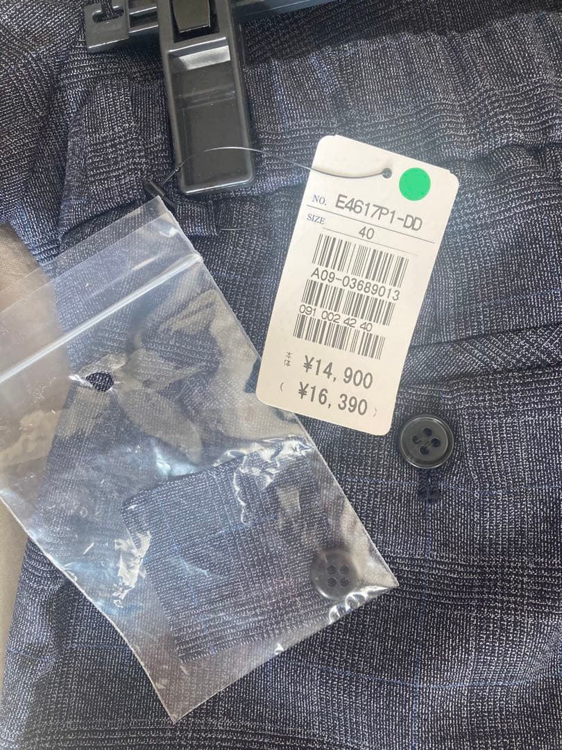 Sh!ori　新品タグ付き　スーツスクエア　グレンチェック　パンツスーツ