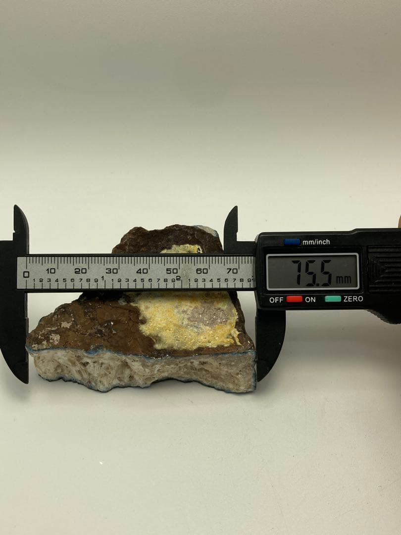 グレイシアライト 蛍光 原石 天然石 パワーストーン ブルーアイス