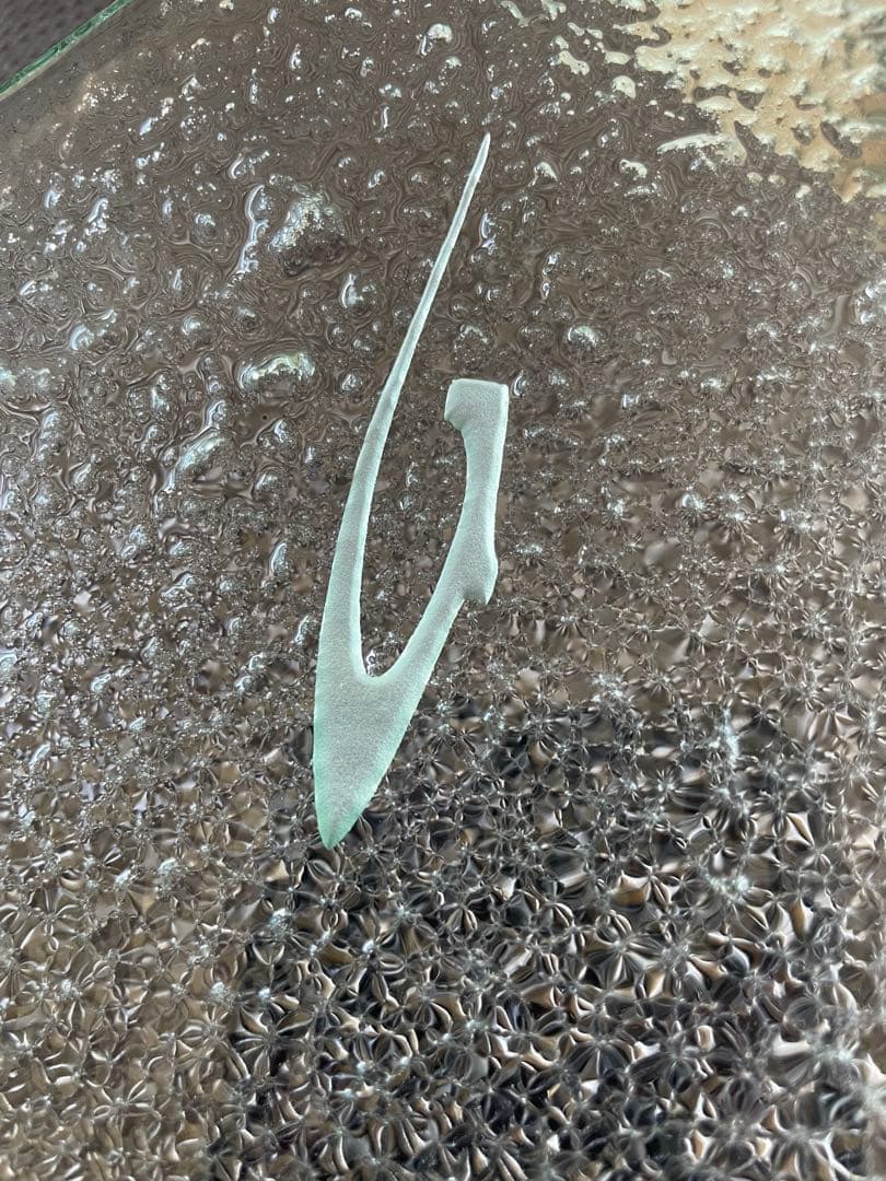 ナガールのガラスの大皿