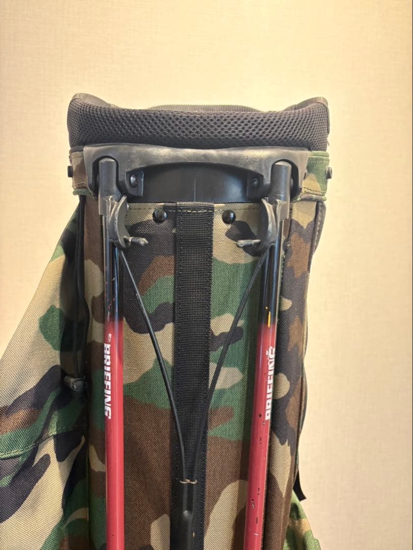 BRIEFING ✖️ビームスコラボ迷彩 キャディバッグ【限定】