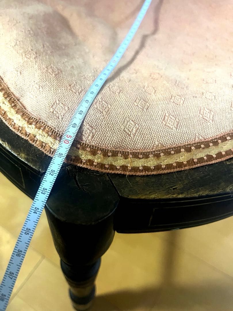 お値下げ中　英国　イギリス　アンティーク椅子　象嵌　コーナー木製コーナーチェア