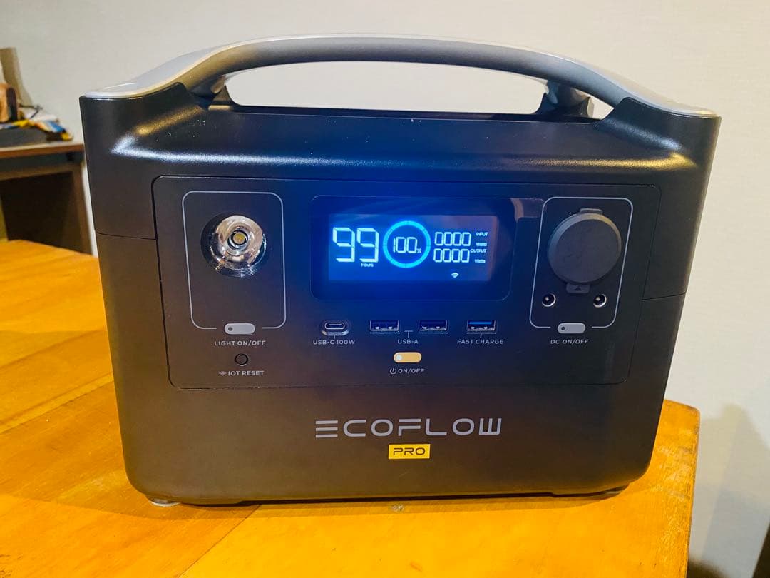 ☆極美品☆EcoFlow ポータブル電源  Pro 720Wh