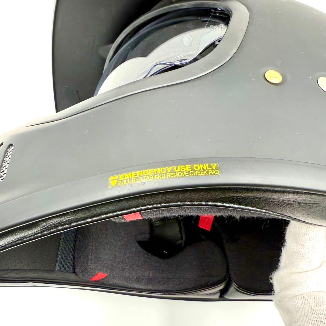 ショウエイ フルフェイスヘルメット EX-ZERO ブラック 黒 XL 61cm