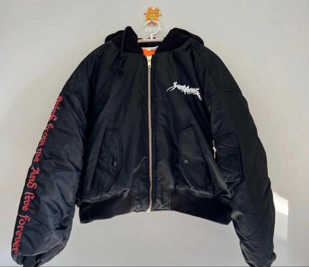 ジャケット・アウター VETEMENTS total darkness bomber jacket