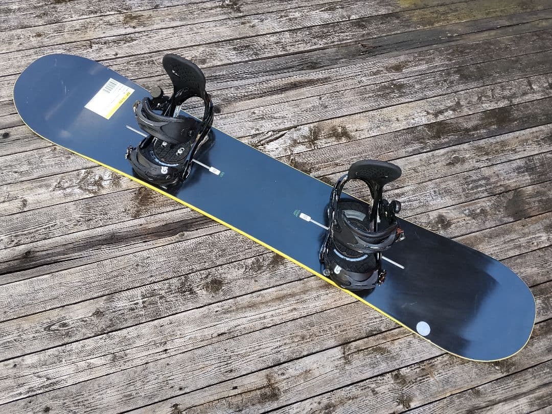 バートン スノーボード 2点セット BURTON FIX 155cm ビン P1