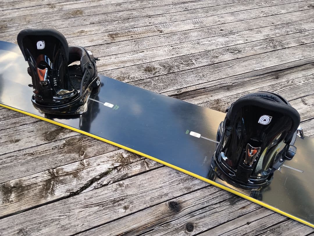 バートン スノーボード 2点セット BURTON FIX 155cm ビン P1