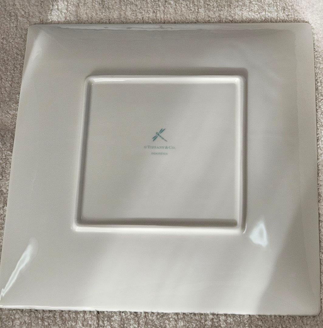 ティファニー　ブルーリボン　プレート　ペアマグカップ