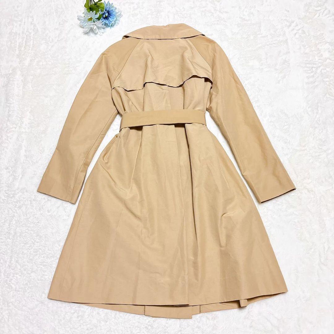 美品　エポカ　EPOCA　トレンチコート　ベルテッドコート　ベージュ　38