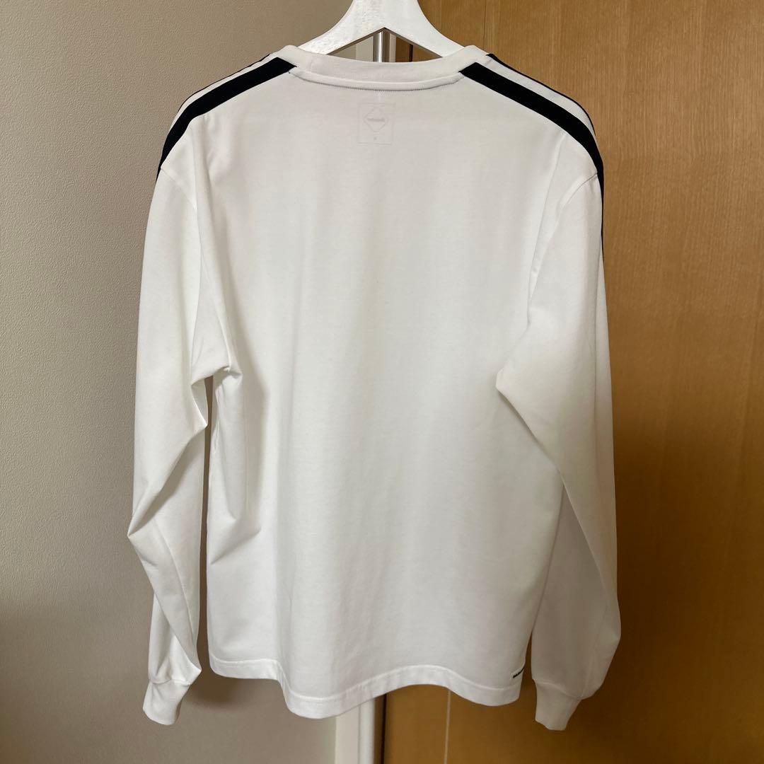 トップス FCRB LINE TEAM L/S BAGGY TEE WHITE